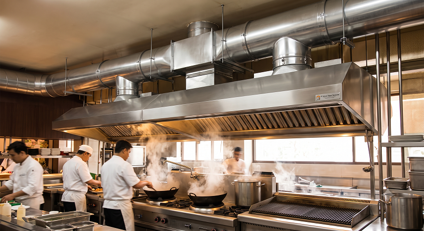 Solus Tepat Penggunaan Ducting Exhaust di Ruang Dapur Restoran