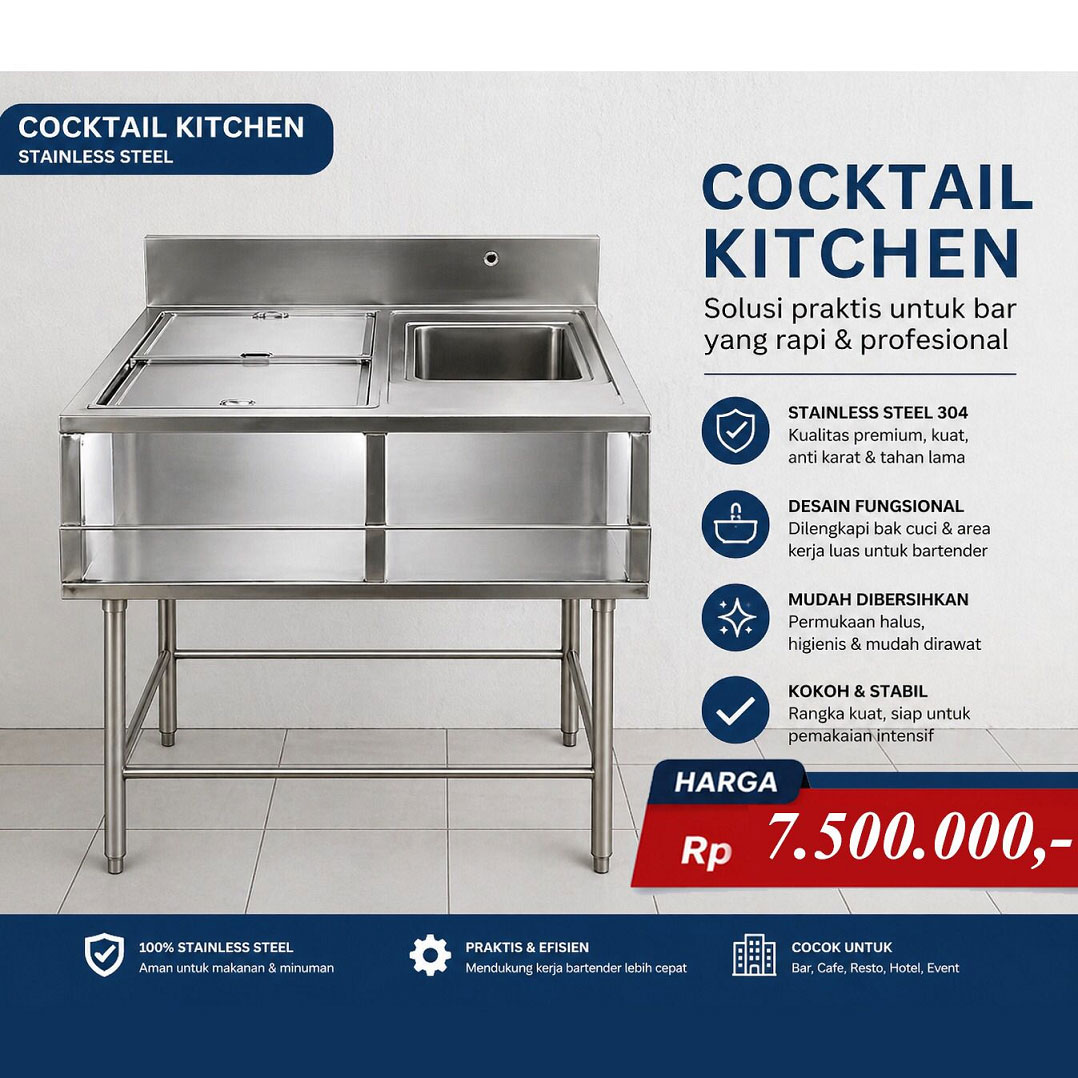 Cocktail Station Stainless