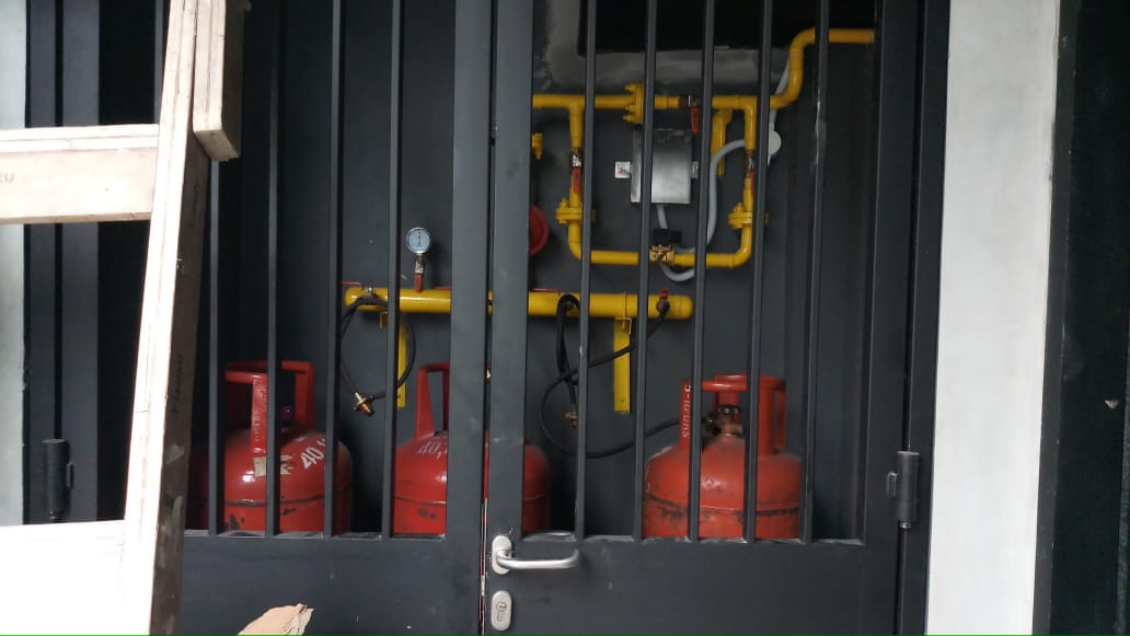 Instalasi Pipa Gas dan Tabung Elpiji 50Kg